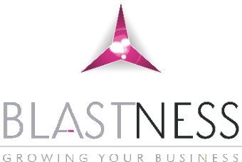 Vertical Booking / Blastness logo